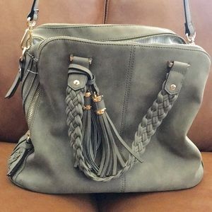 Target Handbag/ Purse- Army Green- 3 Big Pockets